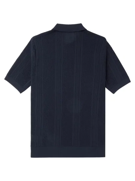 Cămașă Fred Perry tricotate albastru