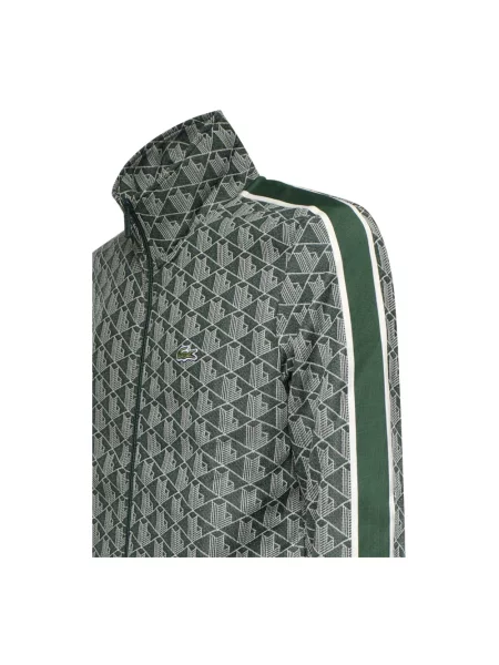 Bluza rozpinana Lacoste zielona