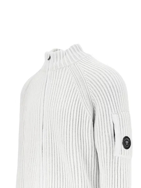 Cardigan C.p. Company tricotate alb