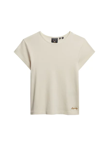 Superdry & Co Tricou Athletic Essential lână alb