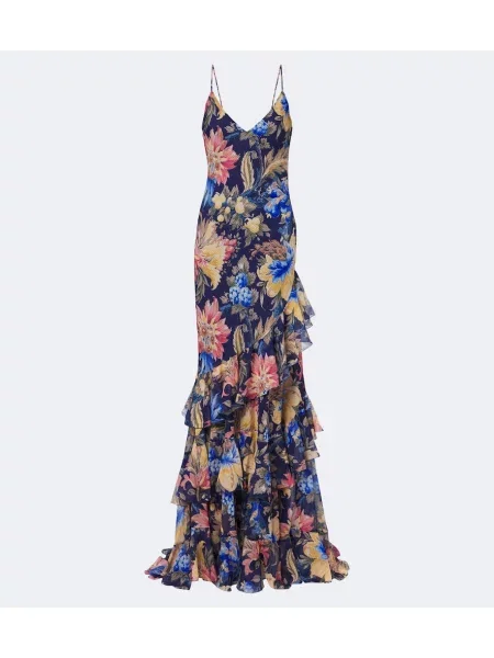 Rochie Etro cu model floral cu volane
