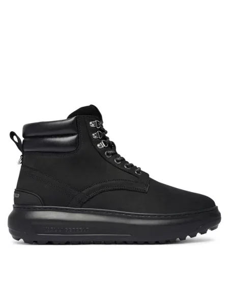 KARL LAGERFELD Trappers 8 Kapri Lug negru
