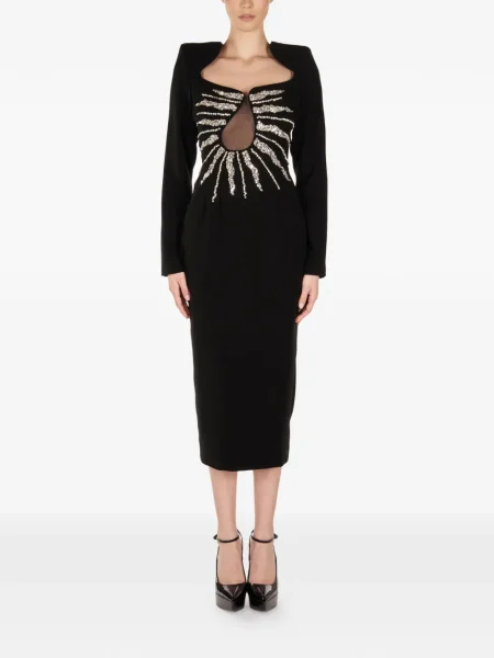 Rochie mini Araftu de costum negru