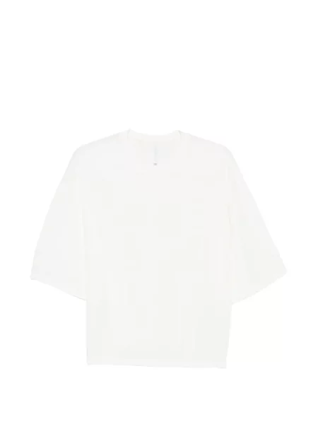 Tricou Imperial cu decolteu rotund alb