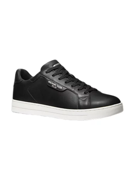 Sneakersy Michael Kors sznurowane skórzane czarne
