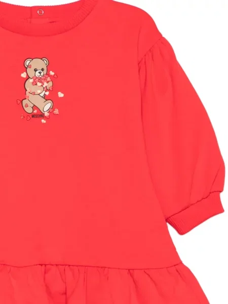 Dětské šaty Moschino červené