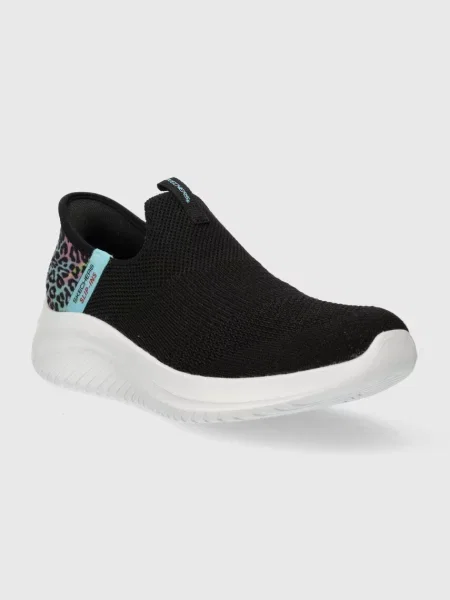 Skechers sneakers pentru copii ULTRA FLEX COLORY WILD negru
