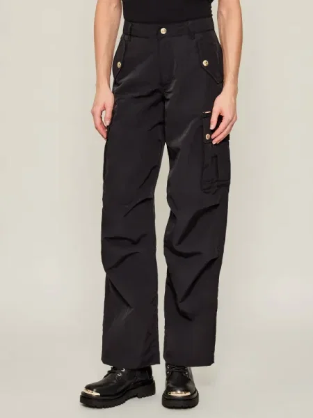 Just Cavalli Pantaloni cargo negru