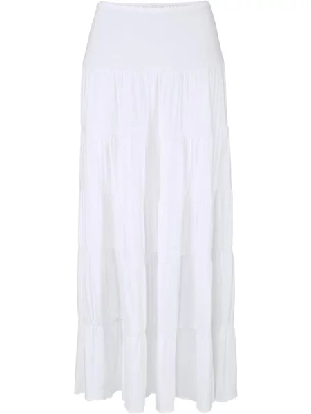 BEACH TIME Fustă alb