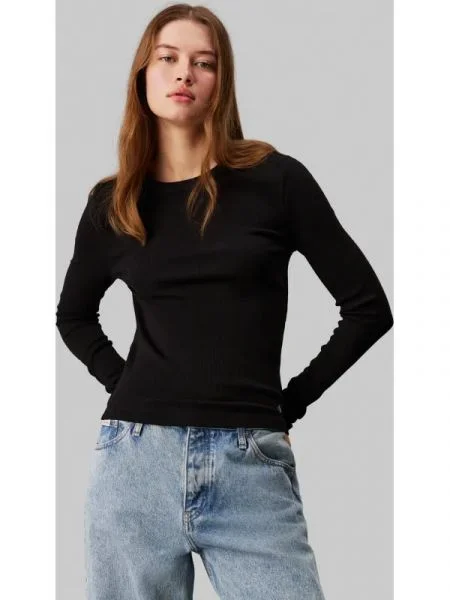 Calvin Klein Jeans Blúz fekete