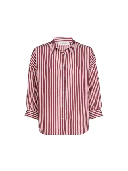 Koszula Marie Méro w paski czerwona