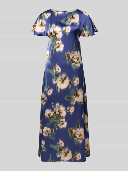 Sukienka koktajlowa o długości midi model Leonie' Guido Maria Kretschmer Woman niebieska