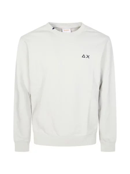 Hanorac crewneck Sun68 cu decolteu rotund