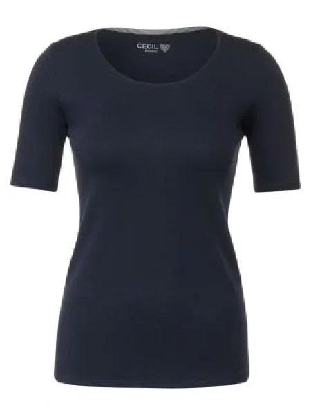 CECIL Tricou Lena noapte albastru