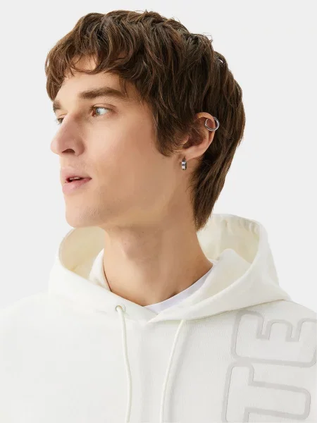 Худи Lacoste белое