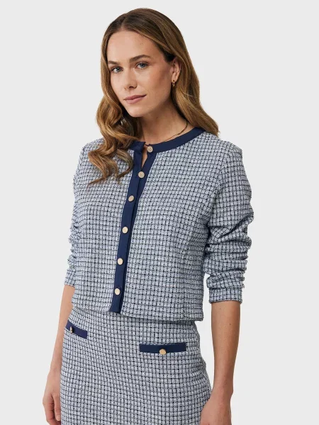 Жакет MEXX віскоза/поліестер синій