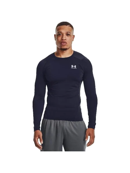 UNDER ARMOUR Funkčné tričko tmavomodrá / biela modrá