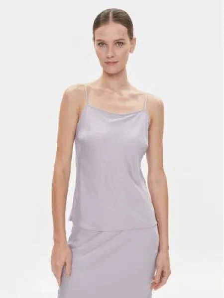 Reciclat polo Calvin Klein gri