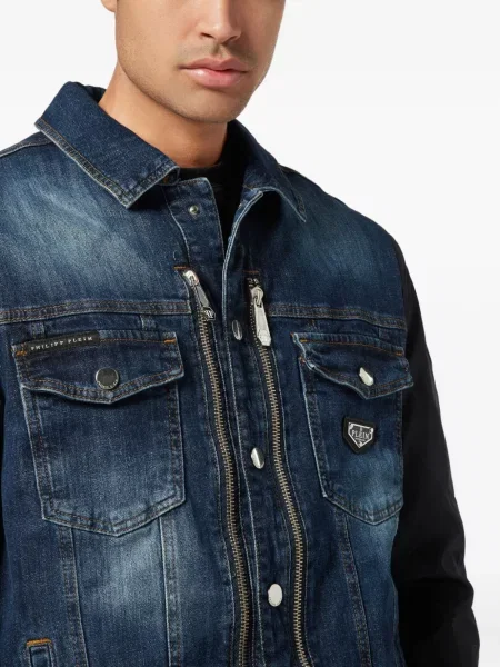 Geacă de blugi Philipp Plein albastru