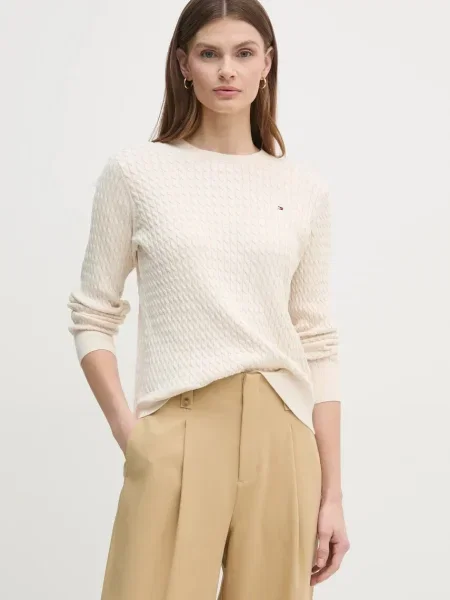 Tommy Hilfiger Pulover Écru bej