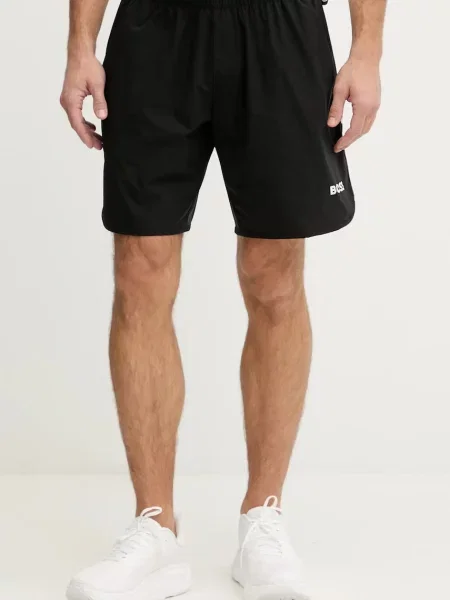 BOSS Green pantaloni scurți SH_TOC Spin 8 inch negru