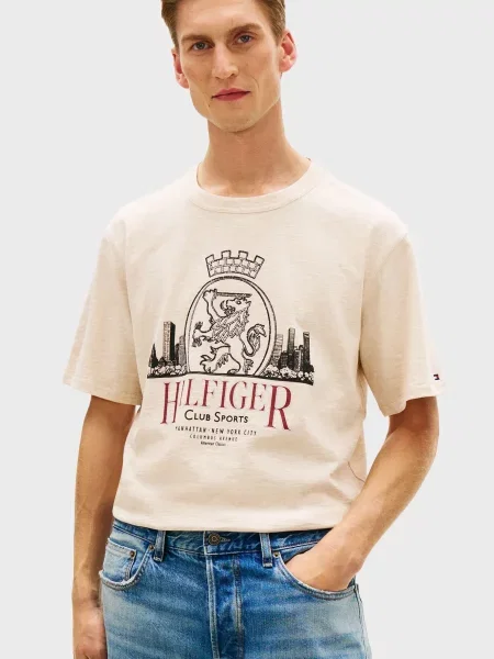 Футболка Tommy Hilfiger бежева