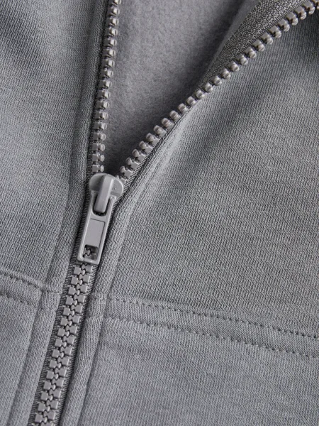 JACK & JONES Majica JJEBRADLEY bazaltno siva