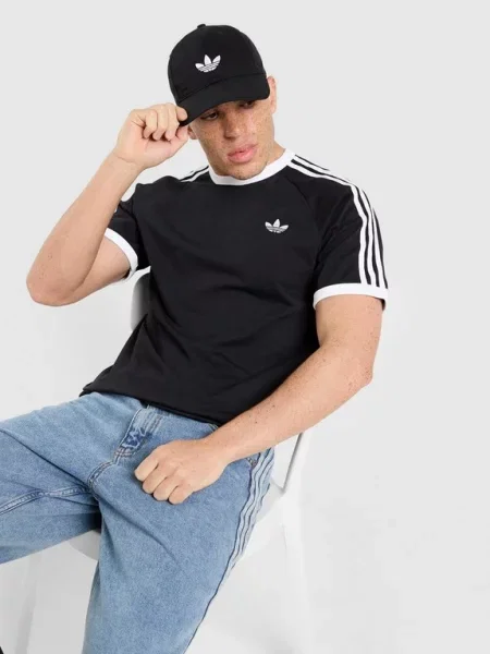Tričko adidas 3S Tee Black XL bílé