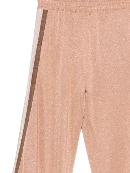 Spodnie Circus Hotel w paski różowe