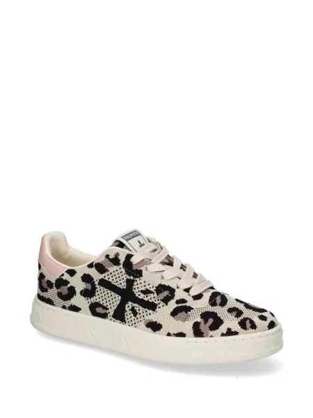 Sneakerși Premiata cu imagine cu model leopard