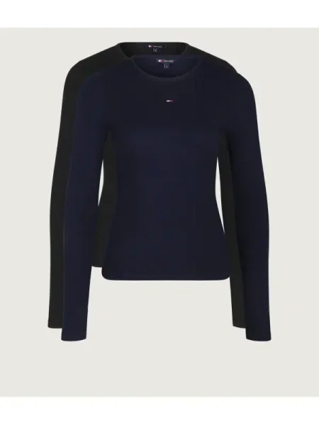 Póló Tommy Jeans fekete