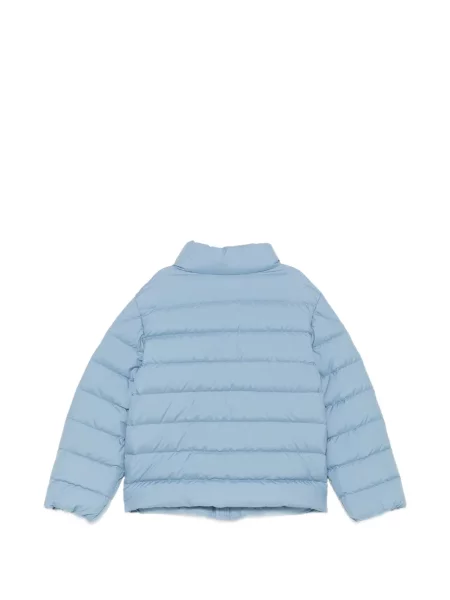 Kurtka dziecięca Moncler Enfant niebieska