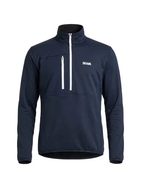 Hanorac din fleece Slam din fleece albastru