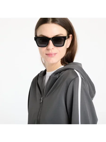 Urban Classics Sportovní bunda džínová / tmavě šedá
