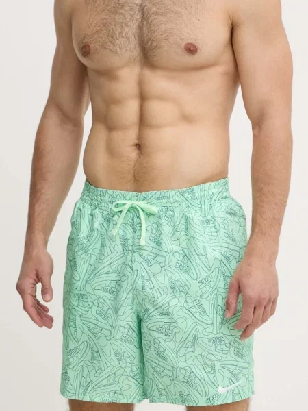 Плувни шорти Nike Sneakers зелено