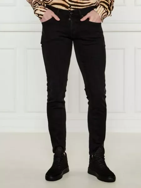 DONDUP made in Italy Blugi GEORGE | Skinny fit negru