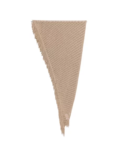 Dzianinowa szal Simona Corsellini brązowa