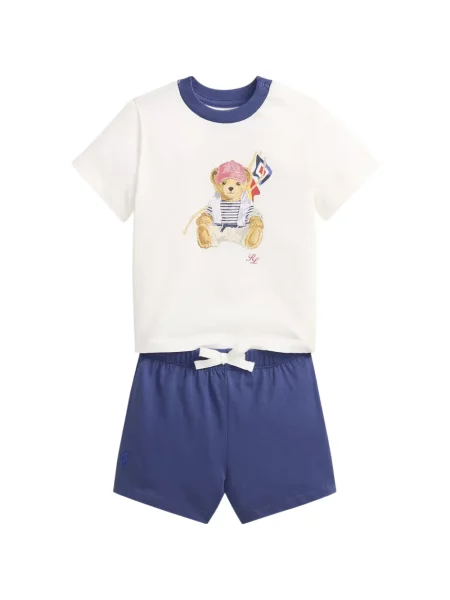 Dětské polotričko Polo Ralph Lauren bílé
