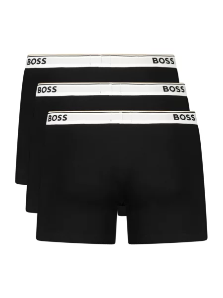 Bokserki Boss z paskiem czarne