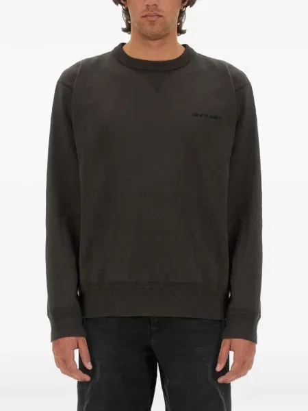 Mikina Isabel Marant s autogramem černá