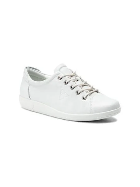 ECCO Sneakersy Soft Biela