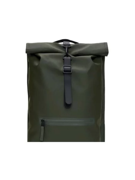 Batoh Rains Rucksack Rolltop W3 13 l green zelený