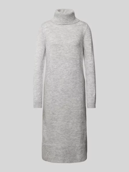 Sukienka z dzianiny z wywijanym kołnierzem model ‘BRANDIE’ Only