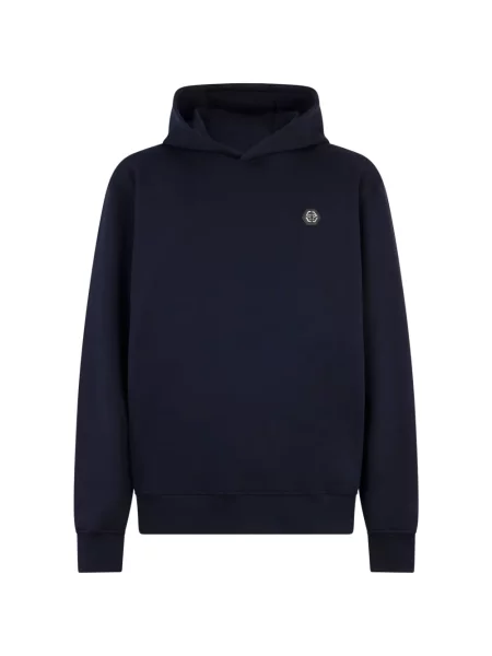 Hanorac cu glugă Philipp Plein albastru