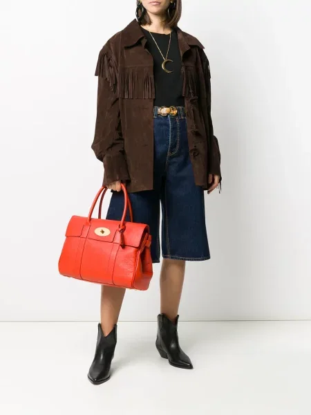 Geantă shopper Mulberry portocaliu