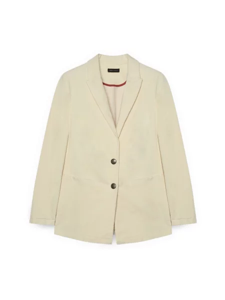 Marynarka Fiorella Rubino sztruksowa biała