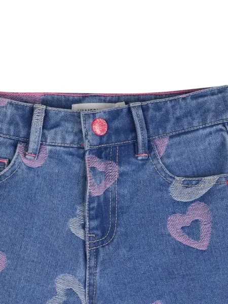 Szorty jeansowe dziecięce Billieblush niebieskie
