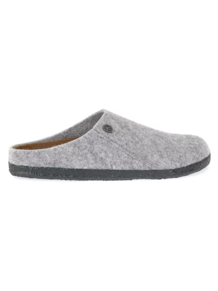 Vlnené šľapky Birkenstock sivá