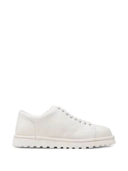Pantofi derby Marsell din piele alb