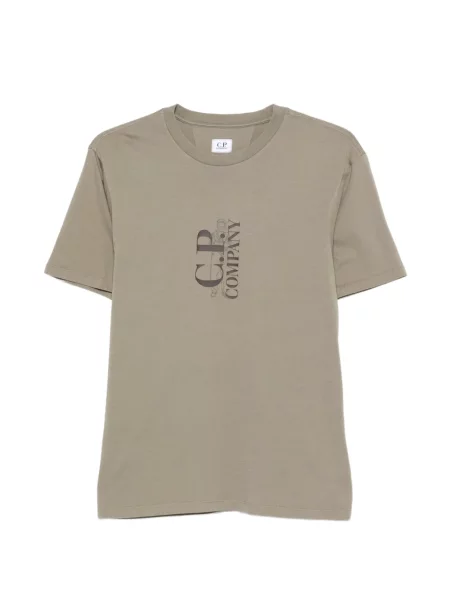 Scurt tricou C.p. Company cu imagine gri